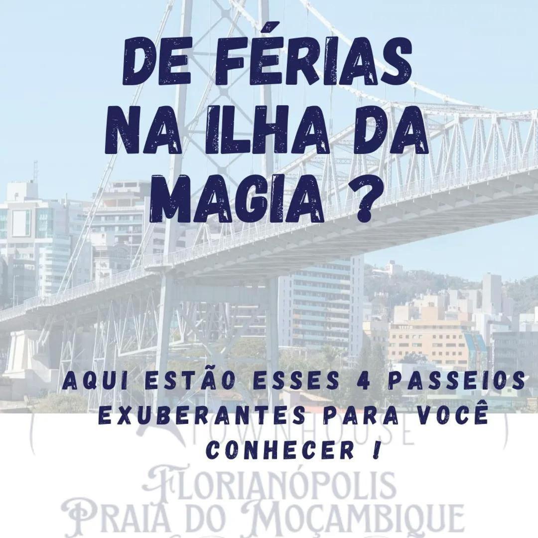 Townhousefloripa I Praia Do Mocambique Riovermelho Florianópolis Exteriör bild